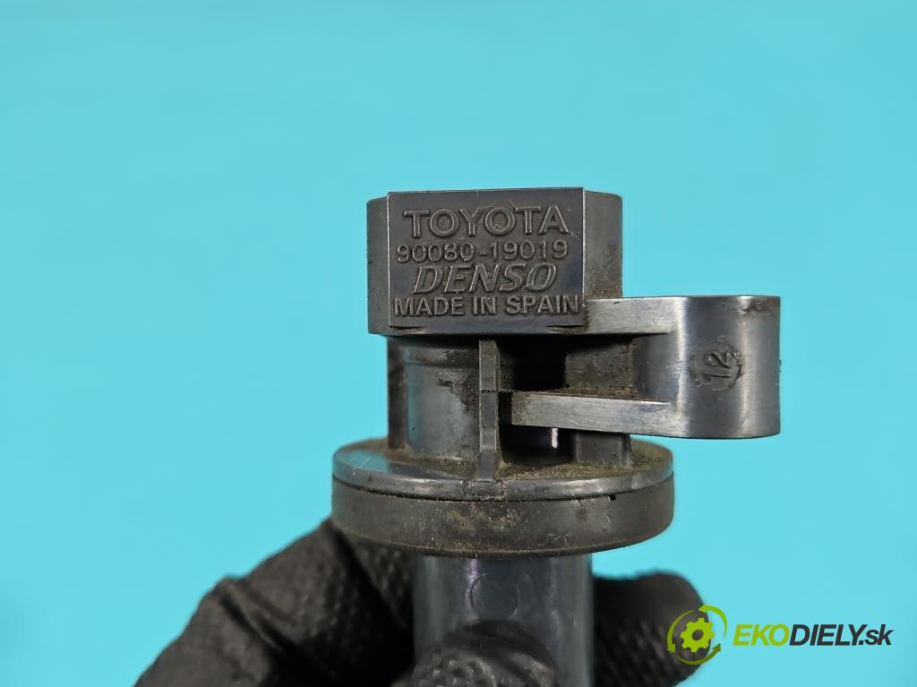 Citroen C1 I 2005-2014 1.0 12V 68 HP automatic 50 kW 998 cm3 5- cievka zapaľovacia 90080-19019 (Zapaľovacia cievka)