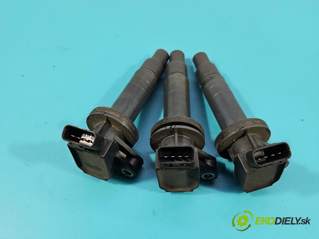 Citroen C1 I 2005-2014 1.0 12V 68 HP automatic 50 kW 998 cm3 5- cievka zapaľovacia 90080-19019 (Zapaľovacia cievka)