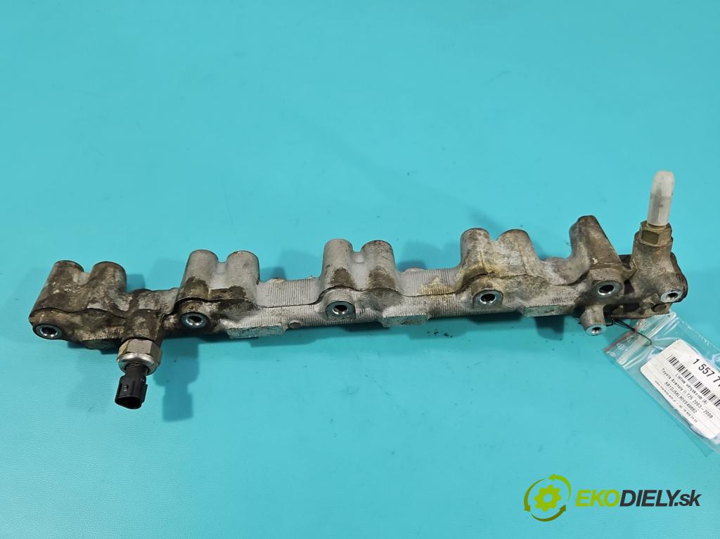 Toyota Avensis II T25 2003-2008 2.0 vvti 147 HP manual 108 kW 1998 cm3 5- lišta vstrekovacia 89458-22010 (Vstrekovacia lišta)