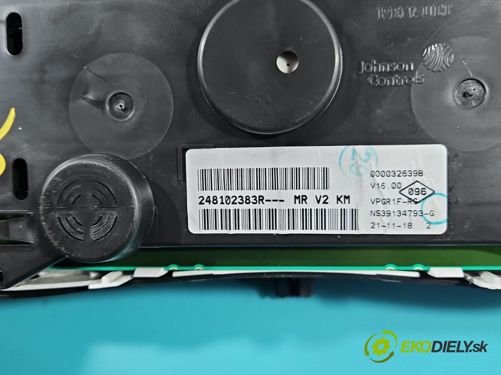 Dacia Sandero II 2012-2020 1.0 12V 73 hp manual 54 kW 999 cm3 5- Přístrojová deska 248102383R (Přístrojová deska)