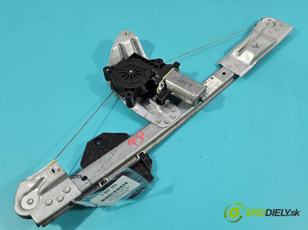 Dacia Sandero II 2012-2020 1.0 12V 73 HP manual 54 kW 999 cm3 5- mechanizmus okna predné pravý 807209299R