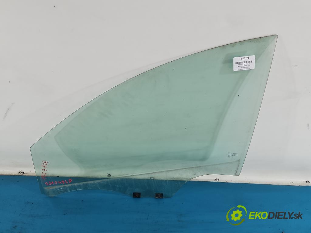 Dacia Sandero II 2012-2020 1.0 12V 73 hp manual 54 kW 999 cm3 5- sklo dveře přední levé 