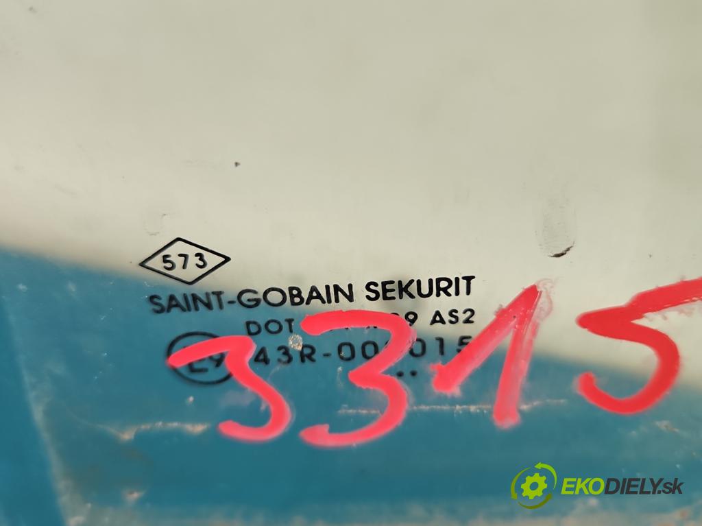 Dacia Sandero II 2012-2020 1.0 12V 73 HP manual 54 kW 999 cm3 5- sklo dvere zadné pravé