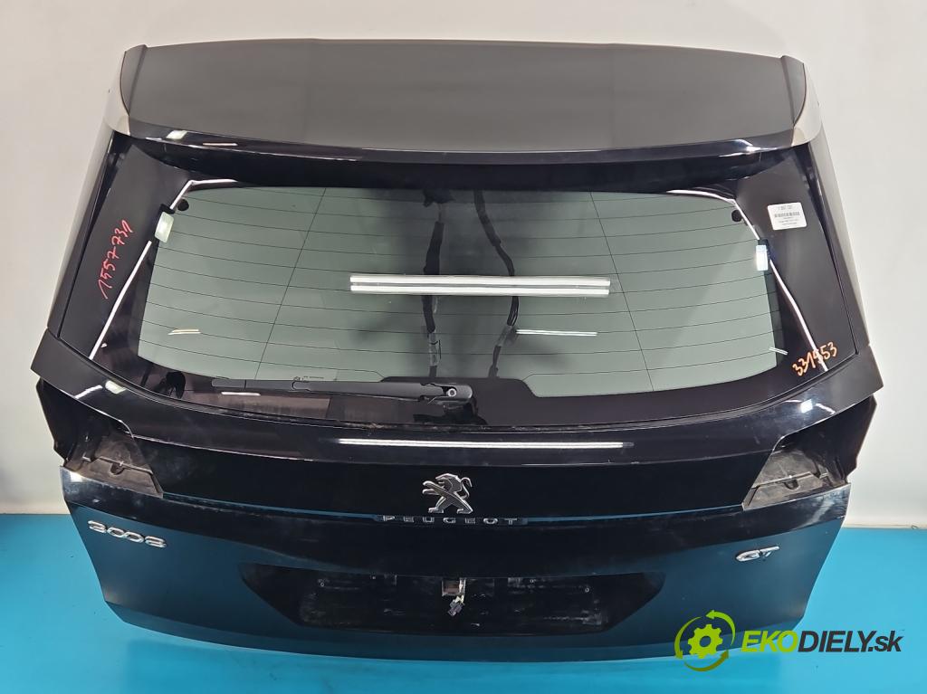 Peugeot 3008 II 2016-2023 1.5 hdi 131 HP automatic 96 kW 1499 cm3 5- zadna kufor  (Kapota zadná (kufor))