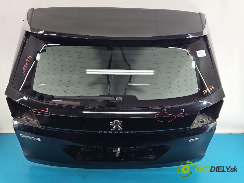 Peugeot 3008 II 2016-2023 1.5 hdi 131 HP automatic 96 kW 1499 cm3 5- zadna kufor  (Kapota zadná (kufor))