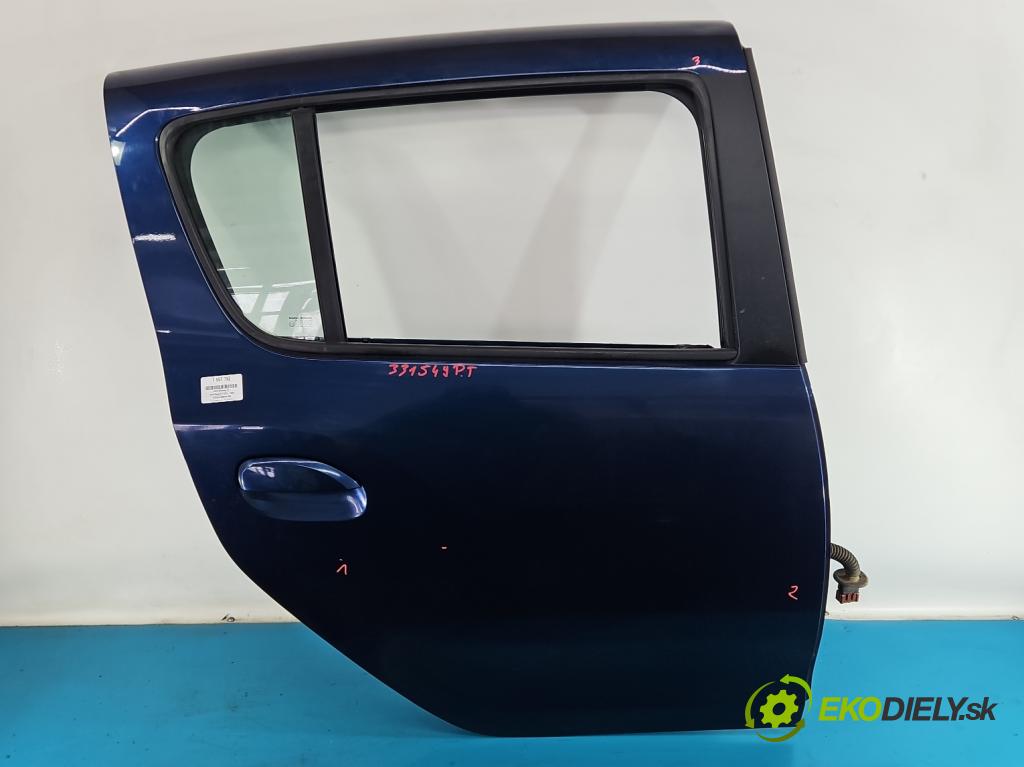 Dacia Sandero II 2012-2020 1.0 12V 73 HP manual 54 kW 999 cm3 5- dvere zadné pravé  (Kľučka dverí ostatné)