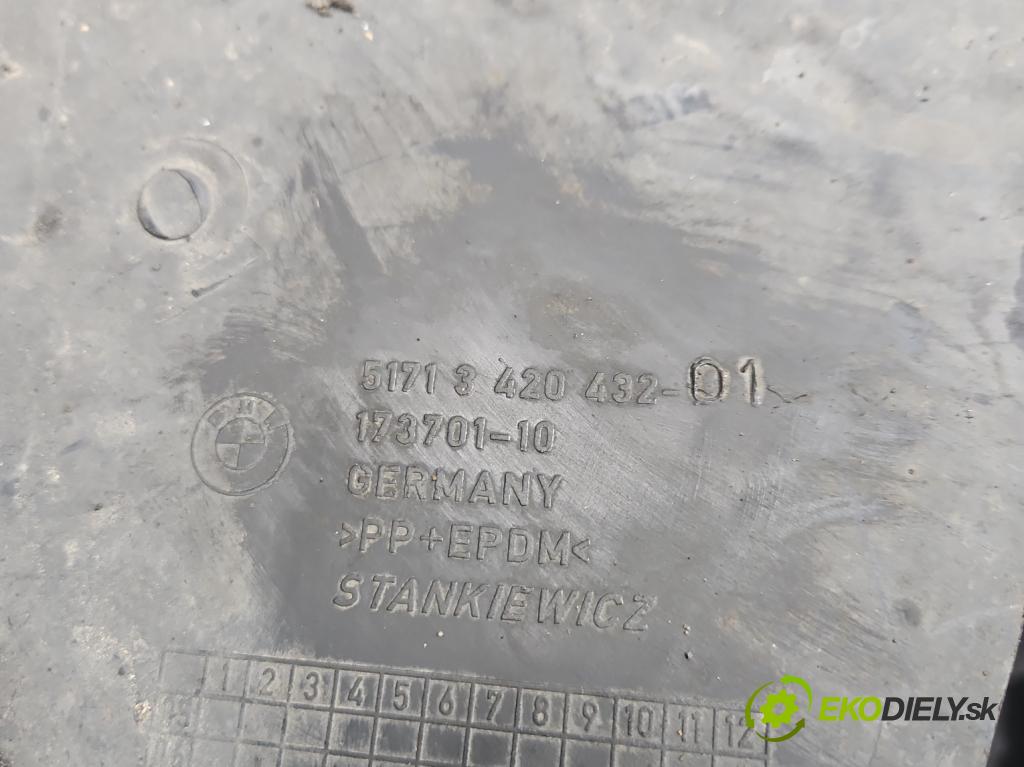 Bmw X3 E83 2003-2010 2.0d 177 HP manual 130 kW 1995 cm3 5- Blatník: predné pravé 3420432