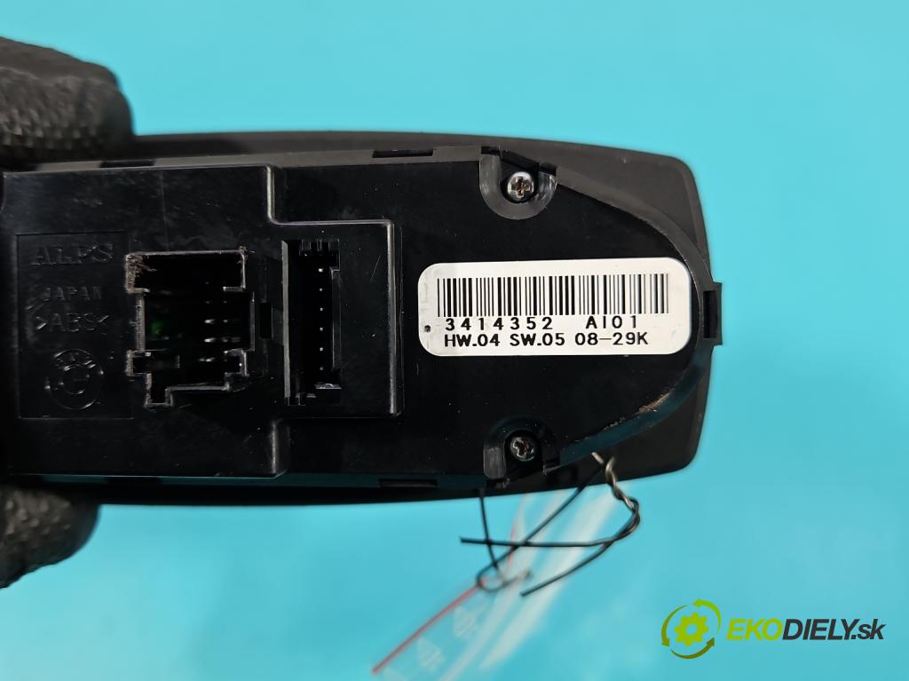 Bmw X3 E83 2003-2010 2.0d 177 HP manual 130 kW 1995 cm3 5- prepínač okien spätných zrkadiel 3414352