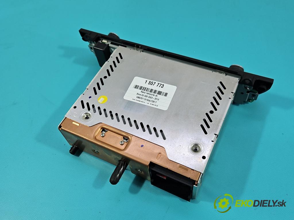 Bmw X3 E83 2003-2010 2.0d 177 HP manual 130 kW 1995 cm3 5- Radio originál 9197131-01