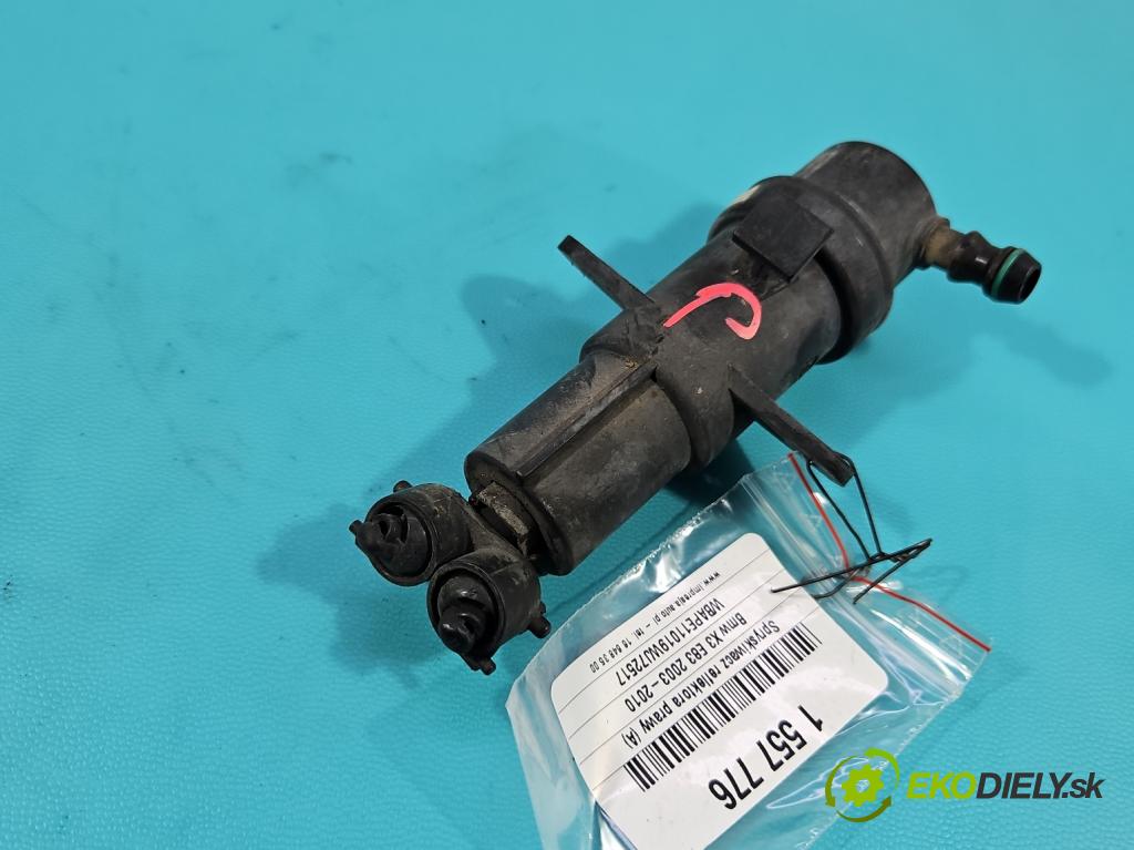 Bmw X3 E83 2003-2010 2.0d 177 hp manual 130 kW 1995 cm3 5- ostřikovač reflektor: pravý 7001949-09