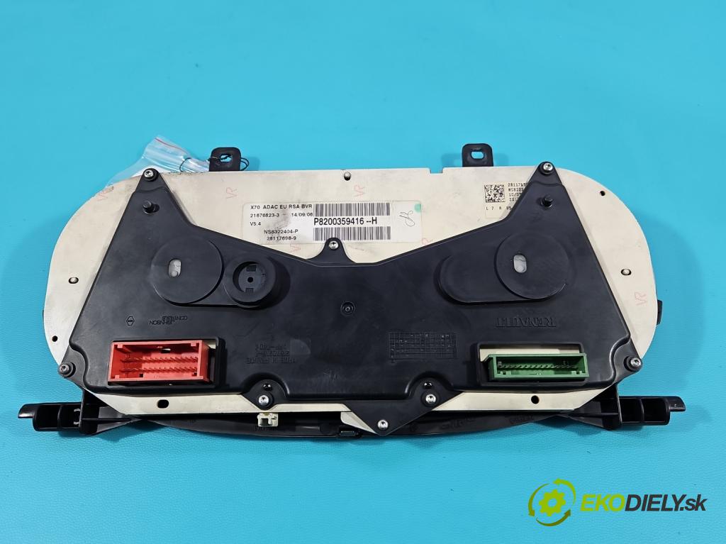 Renault Master II 1998-2010 2.5 dci 114 hp manual 84 kW 2463 cm3 5- Přístrojová deska P8200359416-H (Přístrojová deska)