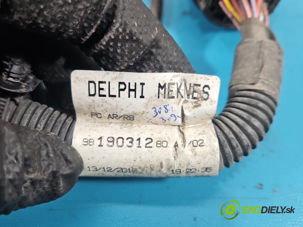 Peugeot 508 II 2018- 1.6 224 hp automatic 165 kW 1598 cm3 5- Balíček: nárazníku zadní 9819031280