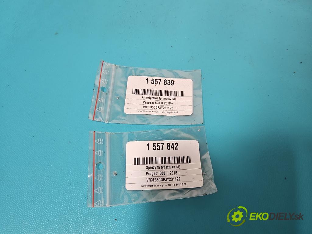 Peugeot 508 II 2018- 1.6 224hp automatic 165 kW 1598 cm3 5- tlmič zadné pravý 9830038280 (Tlmič zadný pravý)