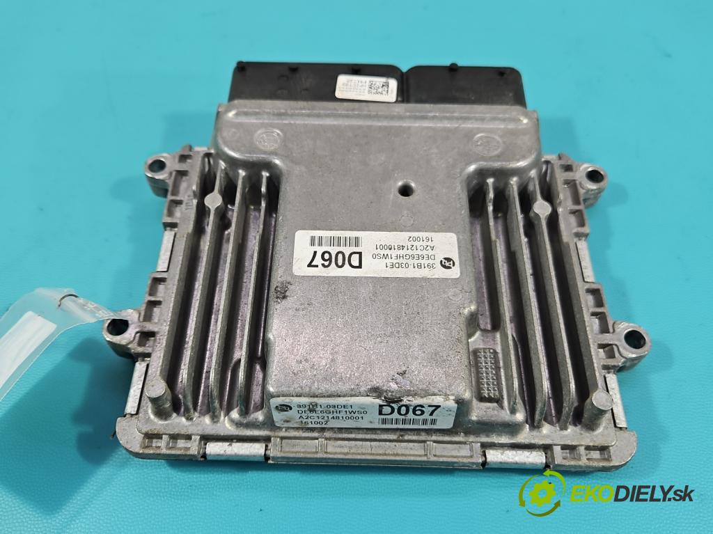 Kia Niro I 2016-2022 1.6 GDI 105 HP automatic 77 kW 1580 cm3 5- riadiaca jednotka motora 391B1-03DE1