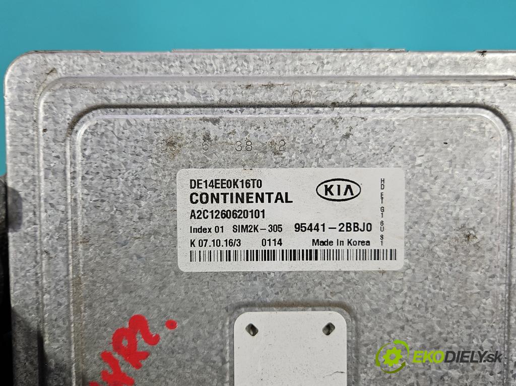Kia Niro I 2016-2022 1.6 GDI 105 HP automatic 77 kW 1580 cm3 5- riadiaca jednotka skřie: 95441-2BBJ0