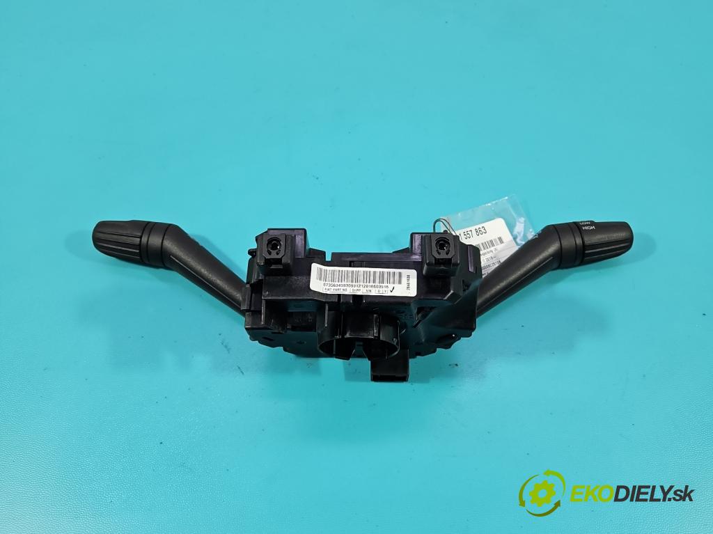 Fiat Tipo II 2015- 1.4 16V 95 HP manual 70 kW 1368 cm3 4- prepínač komplex: 07356345930 (Prepínacie páčky pod volantom)