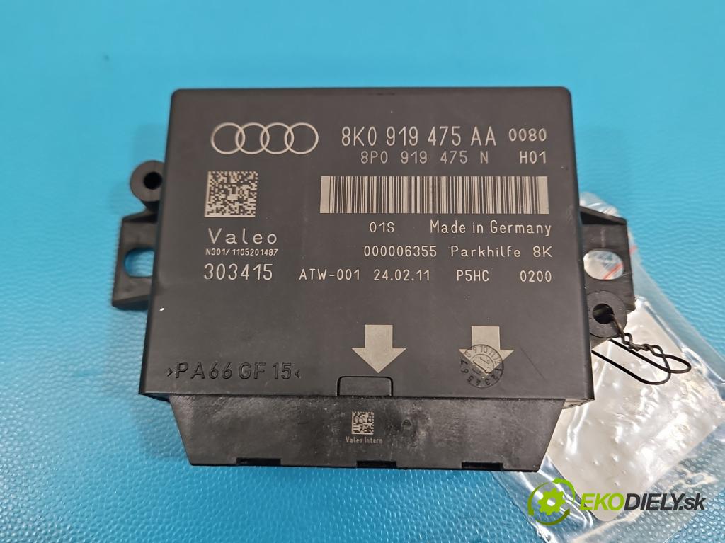 Audi A4 B8 2007-2015 2.0 tdi 143 HP manual 105 kW 1968 cm3 5- riadiaca jednotka parkovaní: 8K0919475AA