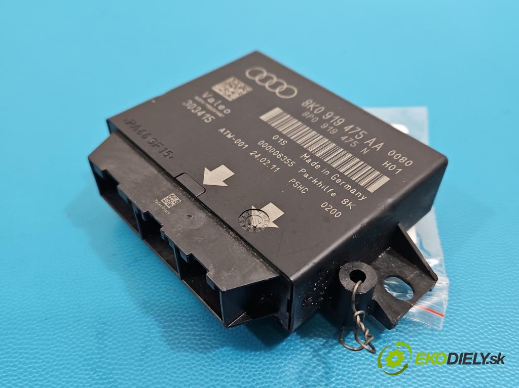 Audi A4 B8 2007-2015 2.0 tdi 143 HP manual 105 kW 1968 cm3 5- riadiaca jednotka parkovaní: 8K0919475AA