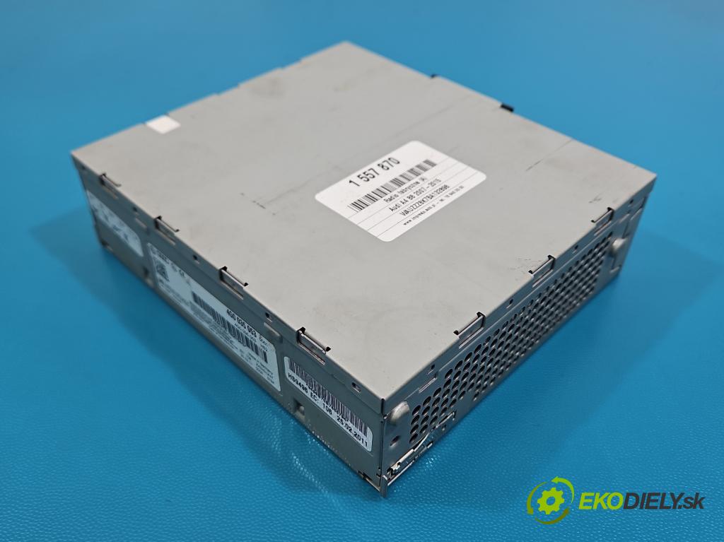 Audi A4 B8 2007-2015 2.0 tdi 143 hp manual 105 kW 1968 cm3 5- Radio továrna: 4G0035053