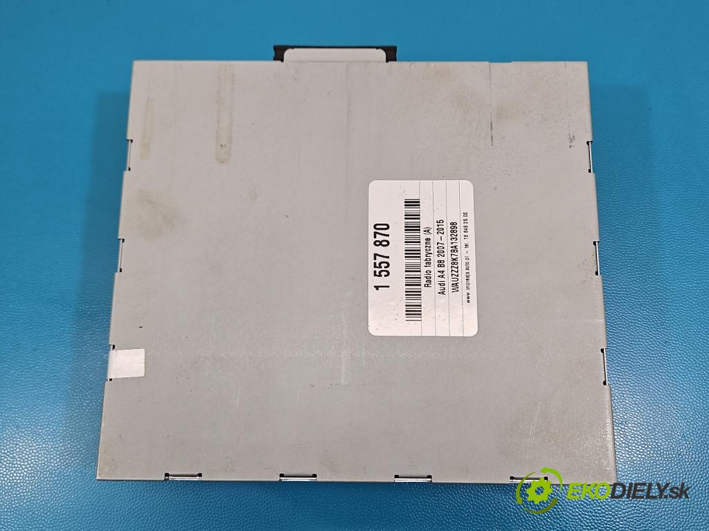 Audi A4 B8 2007-2015 2.0 tdi 143 HP manual 105 kW 1968 cm3 5- Radio originál 4G0035053