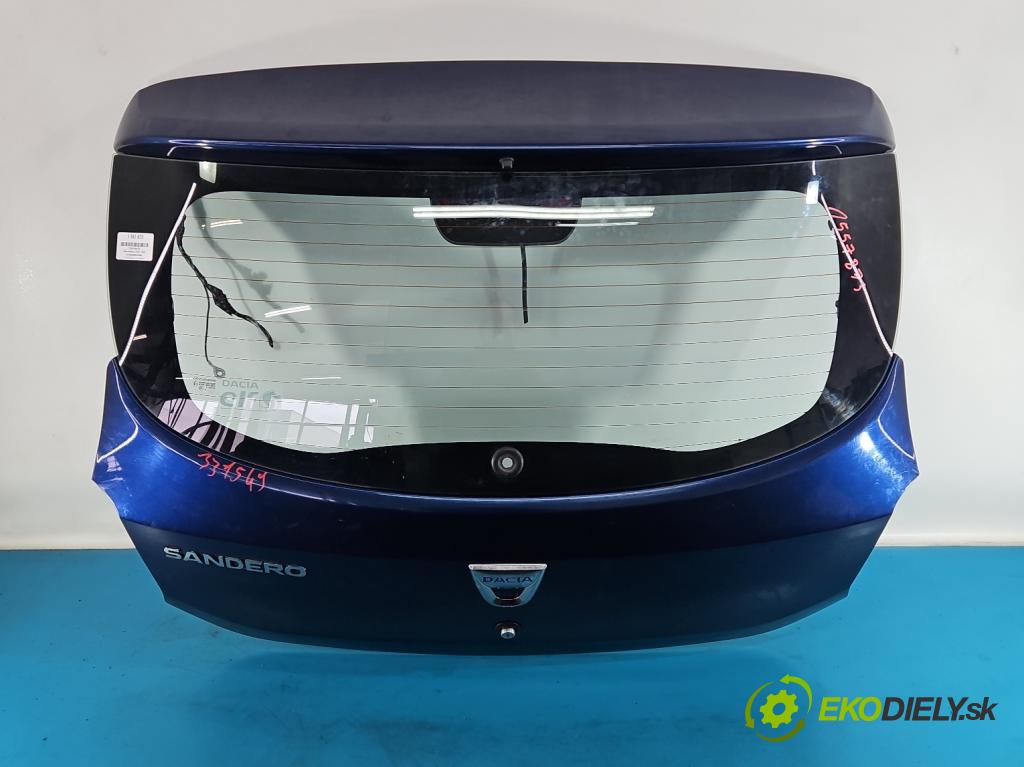 Dacia Sandero II 2012-2020 1.0 12V 73 HP manual 54 kW 999 cm3 5- zadna kufor  (Kapota zadná (kufor))