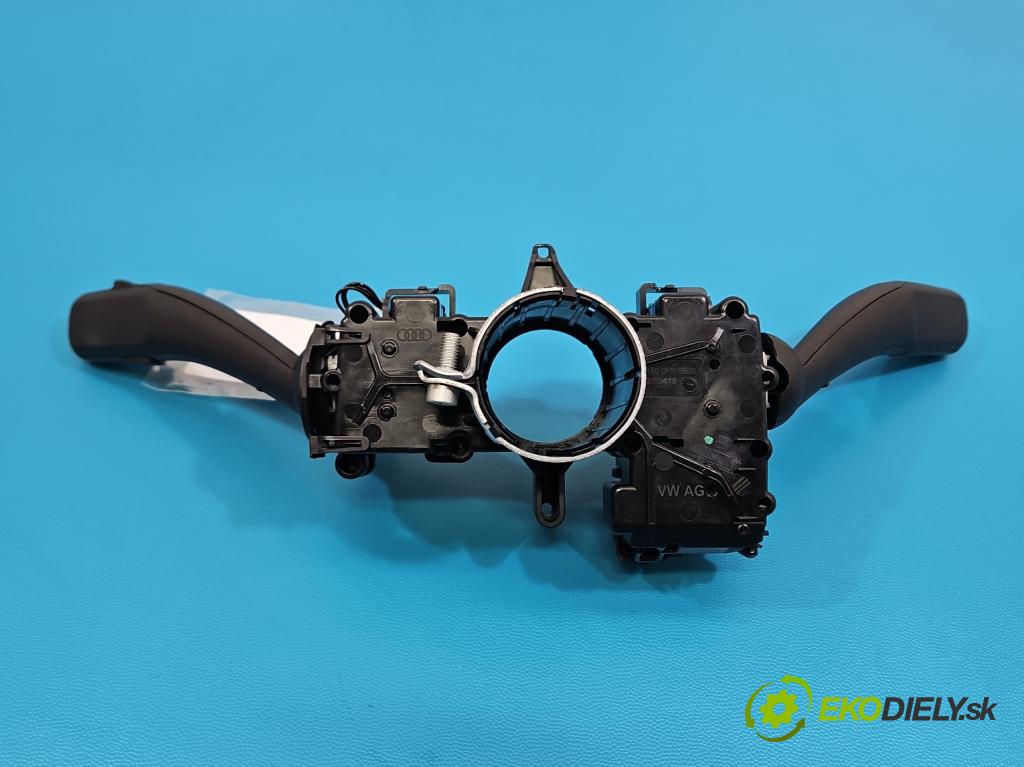 Audi A4 B8 2007-2015 2.0 tdi 143 HP manual 105 kW 1968 cm3 5- prepínač komplex: 8R0953502J (Prepínacie páčky pod volantom)