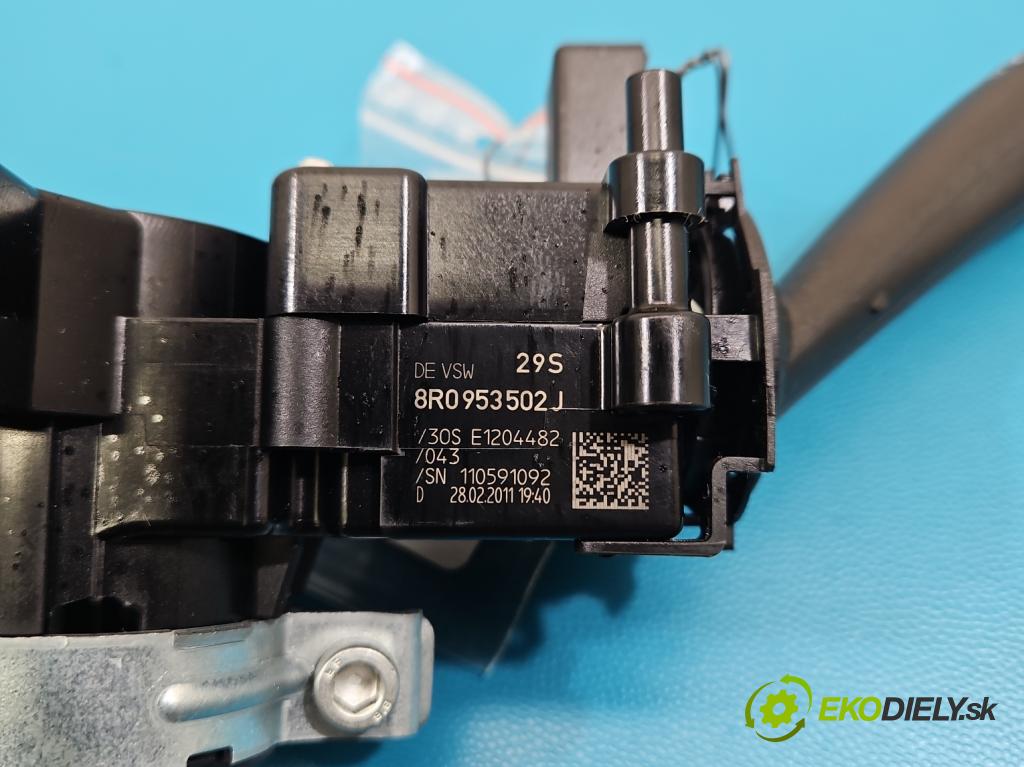 Audi A4 B8 2007-2015 2.0 tdi 143 HP manual 105 kW 1968 cm3 5- prepínač komplex: 8R0953502J (Prepínacie páčky pod volantom)