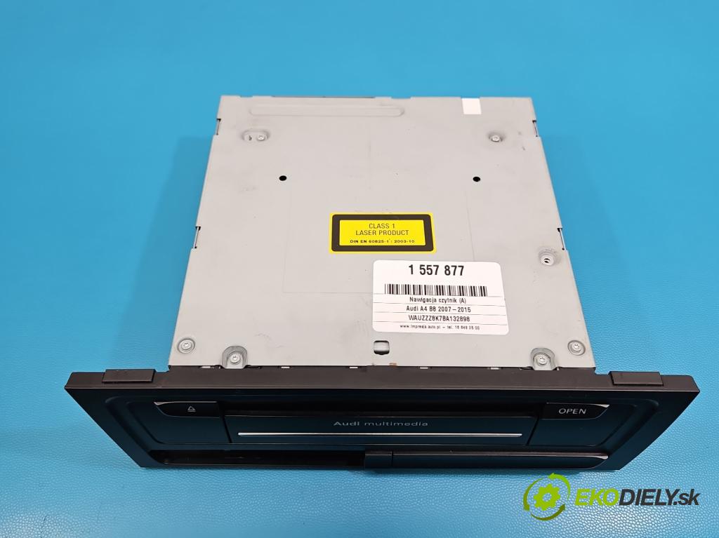 Audi A4 B8 2007-2015 2.0 tdi 143 HP manual 105 kW 1968 cm3 5- Navigácia: čítačka 8T1035652G