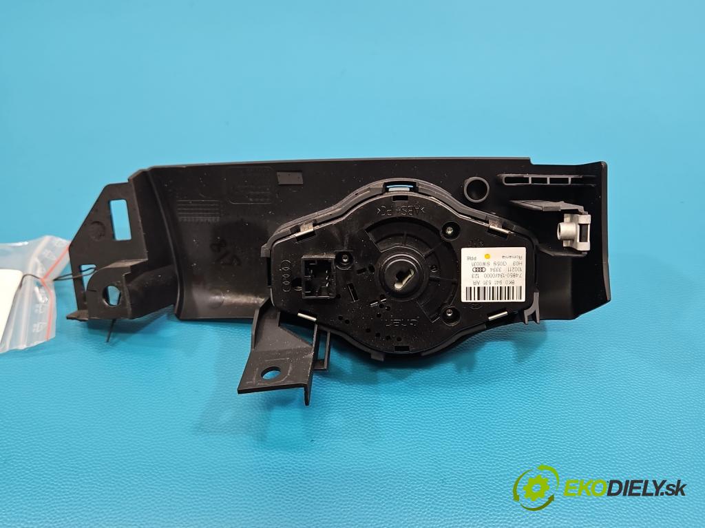 Audi A4 B8 2007-2015 2.0 tdi 143 HP manual 105 kW 1968 cm3 5- prepínač světla: na doska: 8K0941531AR