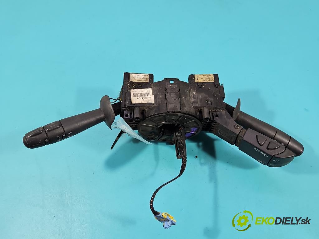 Renault Master II 1998-2010 2.5 dci 114 HP manual 84 kW 2463 cm3 5- prepínač komplex: 8200251704 (Prepínacie páčky pod volantom)