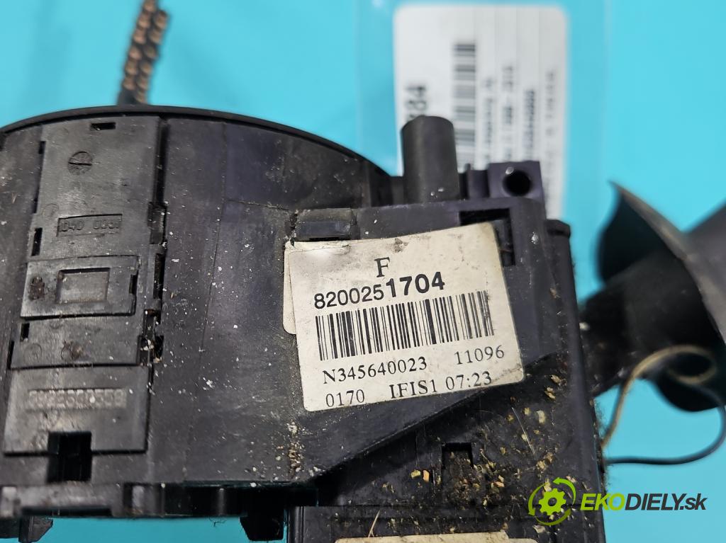 Renault Master II 1998-2010 2.5 dci 114 HP manual 84 kW 2463 cm3 5- prepínač komplex: 8200251704 (Prepínacie páčky pod volantom)