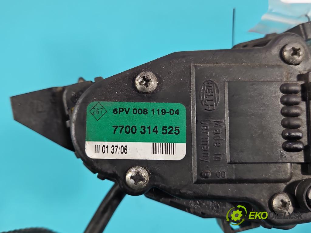 Renault Master II 1998-2010 2.5 dci 114 HP manual 84 kW 2463 cm3 5- pedal plyn potenciometr: 7700314525