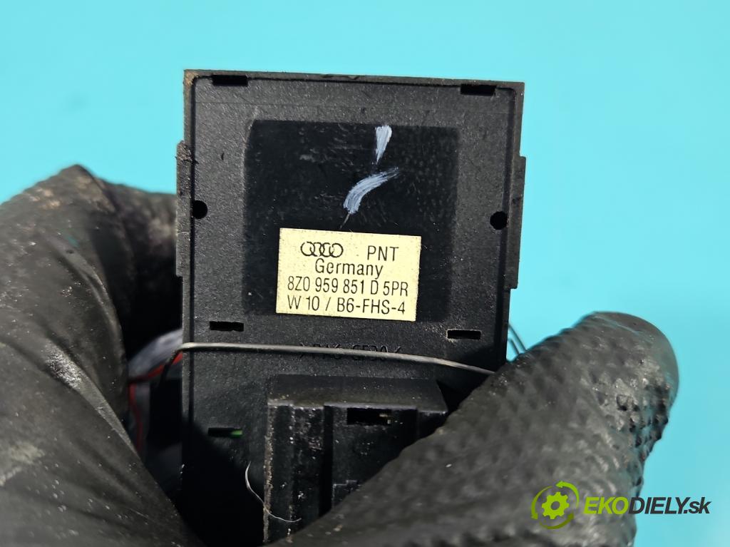 Audi A4 B6 2000-2004 1.9 tdi 116 hp manual 85 kW 1896 cm3 5- Přepínač oken zpětných zrcátek 8Z0959851D