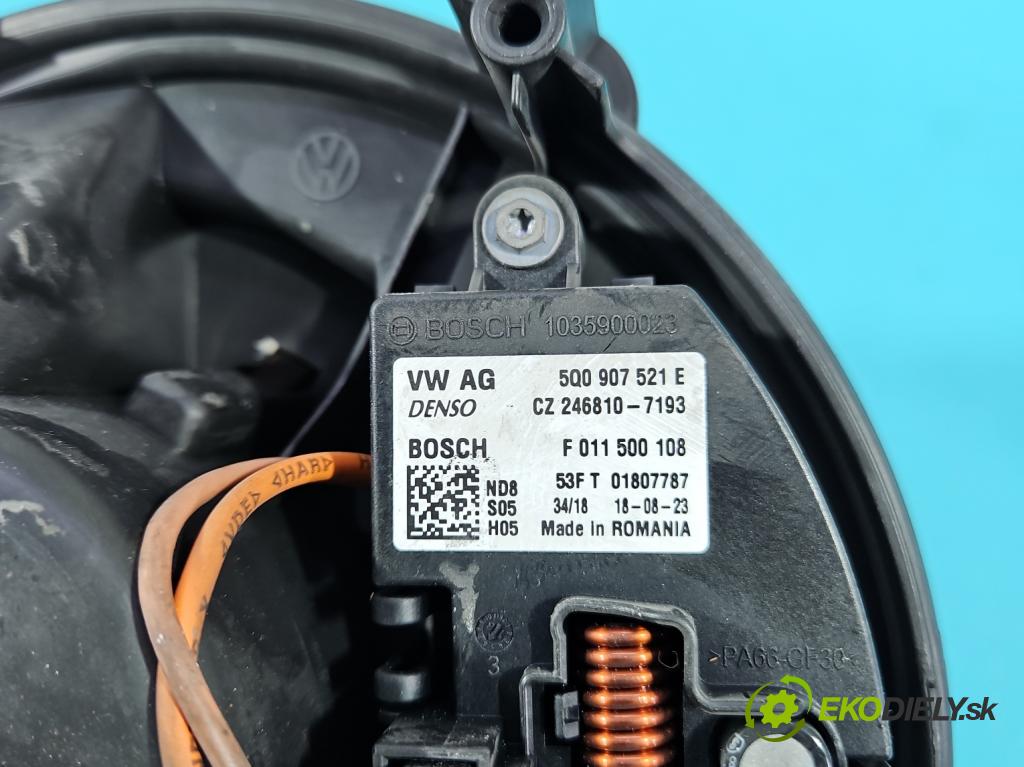 Skoda Octavia III 2013- 2.0 TSI 190 HP automatic 140 kW 1984 cm3 5- ventilátor vzduchu 5Q1819021G