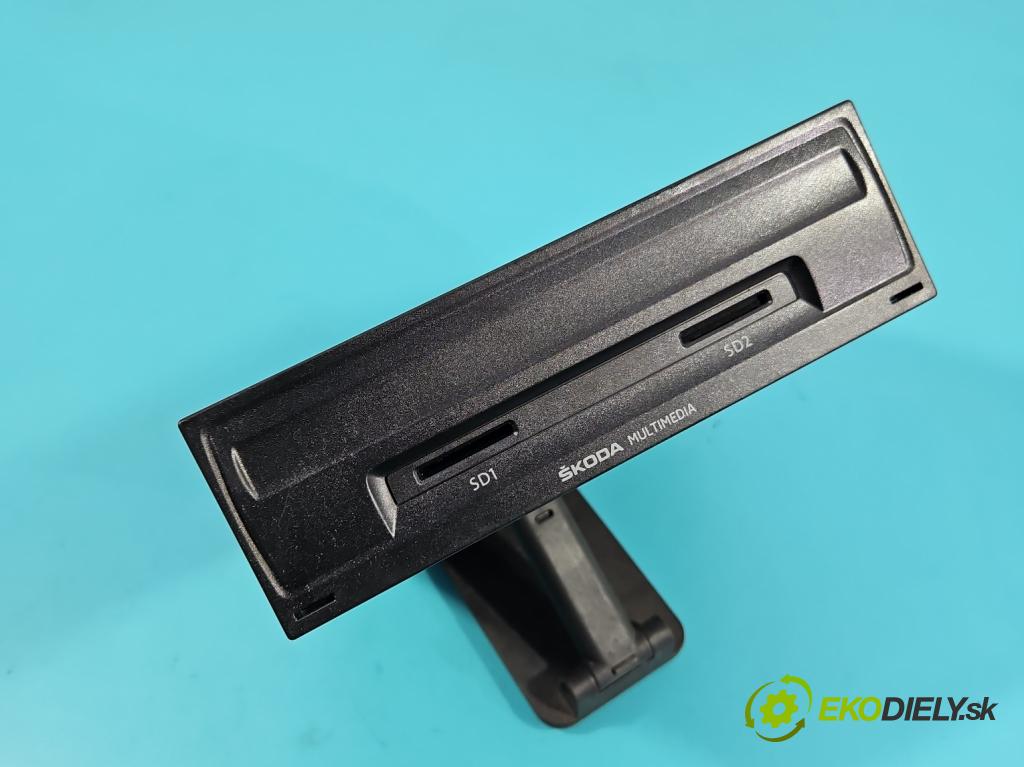 Skoda Octavia III 2013- 2.0 TSI 190 HP automatic 140 kW 1984 cm3 5- Navigácia: čítačka 5Q0035864C