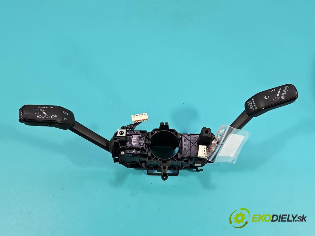Skoda Octavia III 2013- 2.0 TSI 190 HP automatic 140 kW 1984 cm3 5- prepínač komplex: 5Q0953521KP (Prepínacie páčky pod volantom)