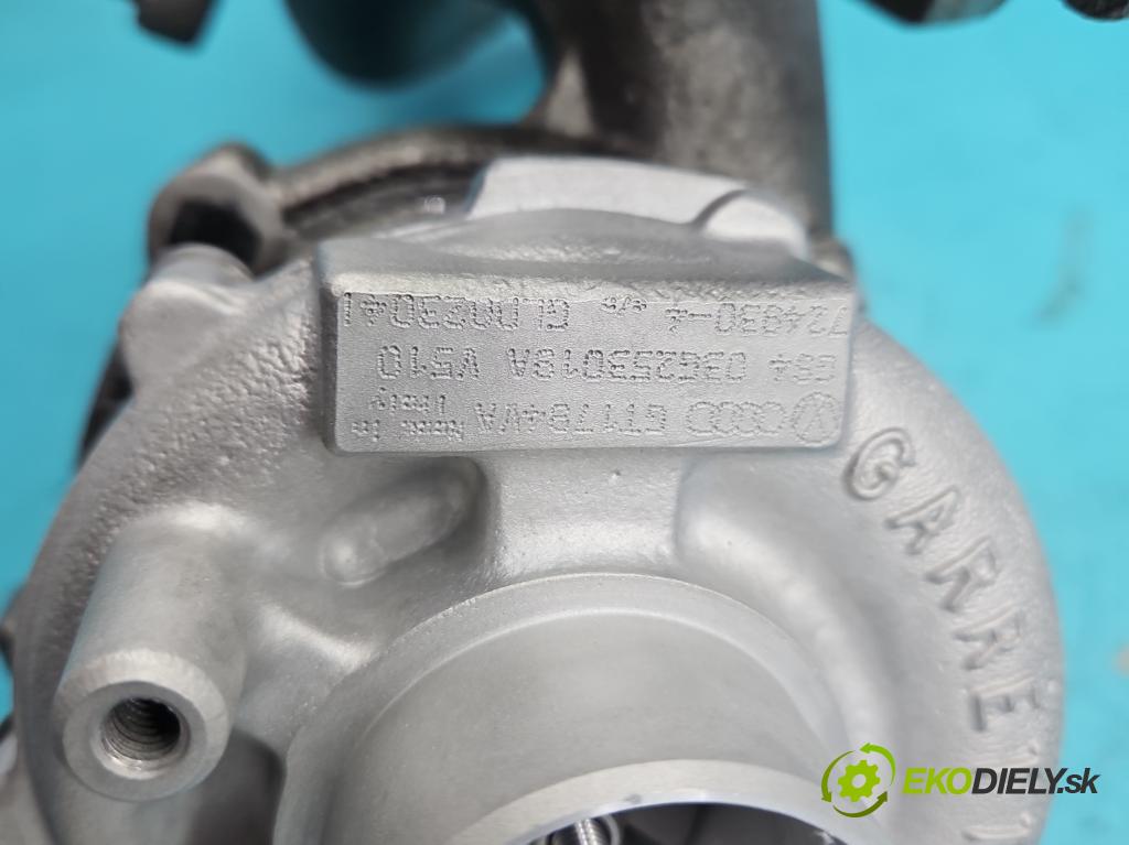 Audi A3 8P 2003-2012 2.0 tdi 140 HP manual 103 kW 1968 cm3 3- turbodúchadlo, turbo repasovaná 724930-4