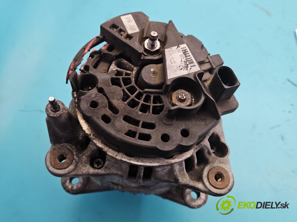 Audi A3 8P 2003-2012 2.0 tdi 140 HP manual 103 kW 1968 cm3 3- Alternator 06F903023F (Alternátor)