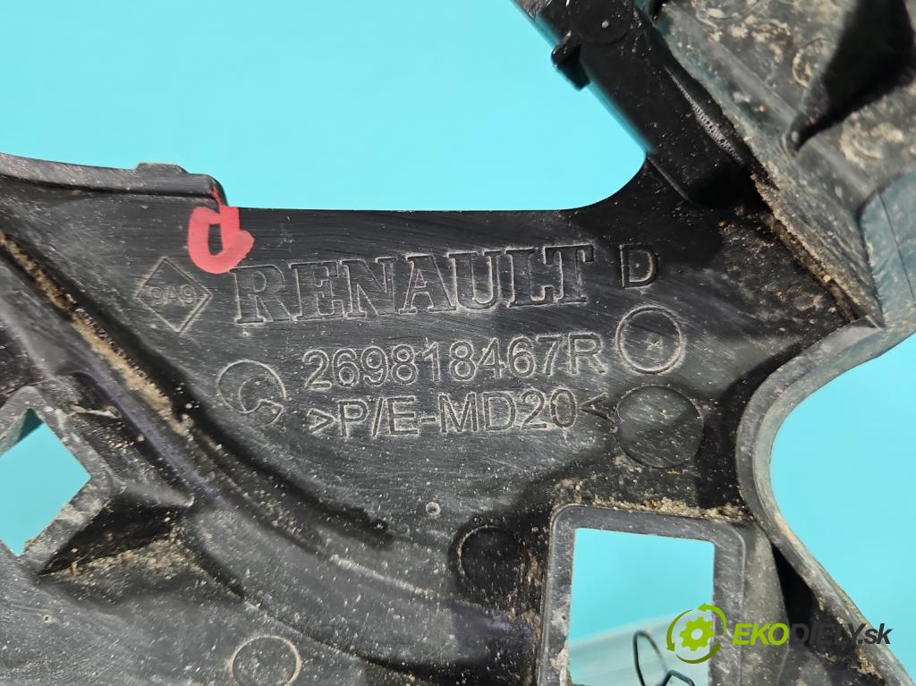 Dacia Sandero II 2012-2020 1.0 12V 73 hp manual 54 kW 999 cm3 5- Upevnění: 269818467R