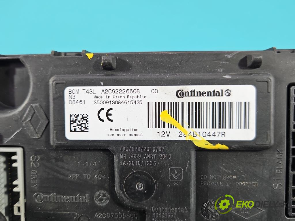 Dacia Sandero II 2012-2020 1.0 12V 73 HP manual 54 kW 999 cm3 5- riadiaca jednotka ostatné 284B10447R