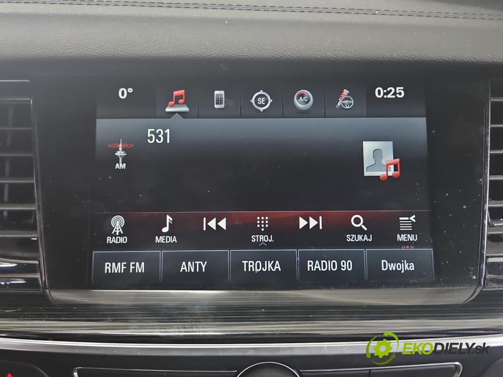 Opel Insignia B 2017-2022 2.0 T 260 hp automatic 191 kW 1998 cm3 5- Radio továrna: 39163953