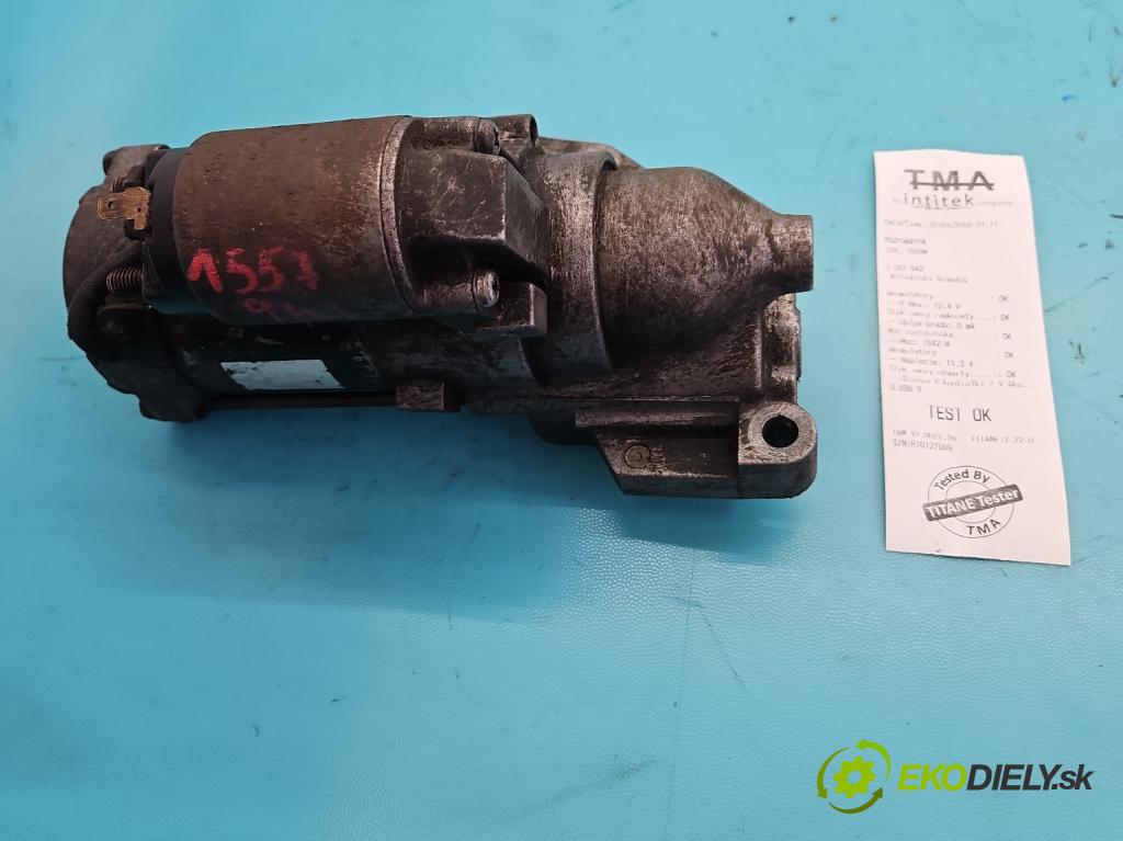 Mitsubishi Grandis 2.0 DID 136hp manual 100 kW 1968 cm3 5- startér:  (Startér)