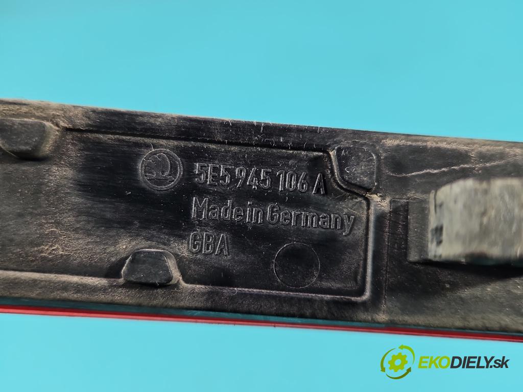 Skoda Octavia III 2013- 2.0 TSI 190 HP automatic 140 kW 1984 cm3 5- Odraz: 5E0945106A