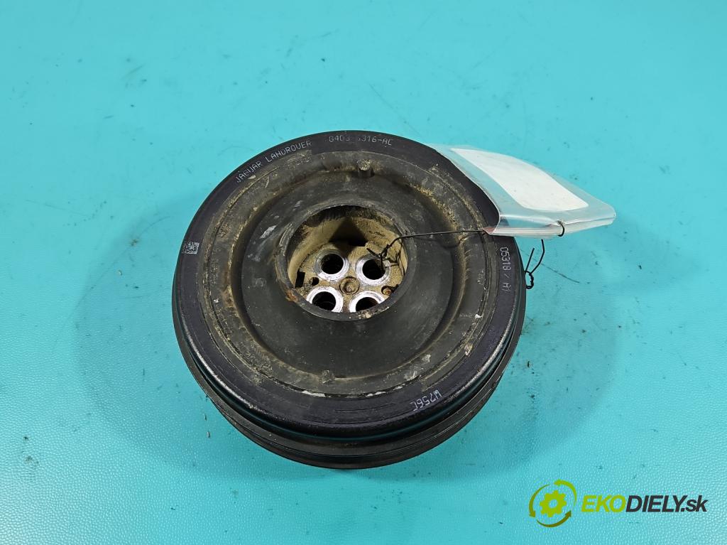 Land rover Range Rover Evoque I 2011-2018 2.0 td 150 hp automatic 110 kW 1999 cm3 5- kolo pás: hřídel klikový G4D3-6316-AC