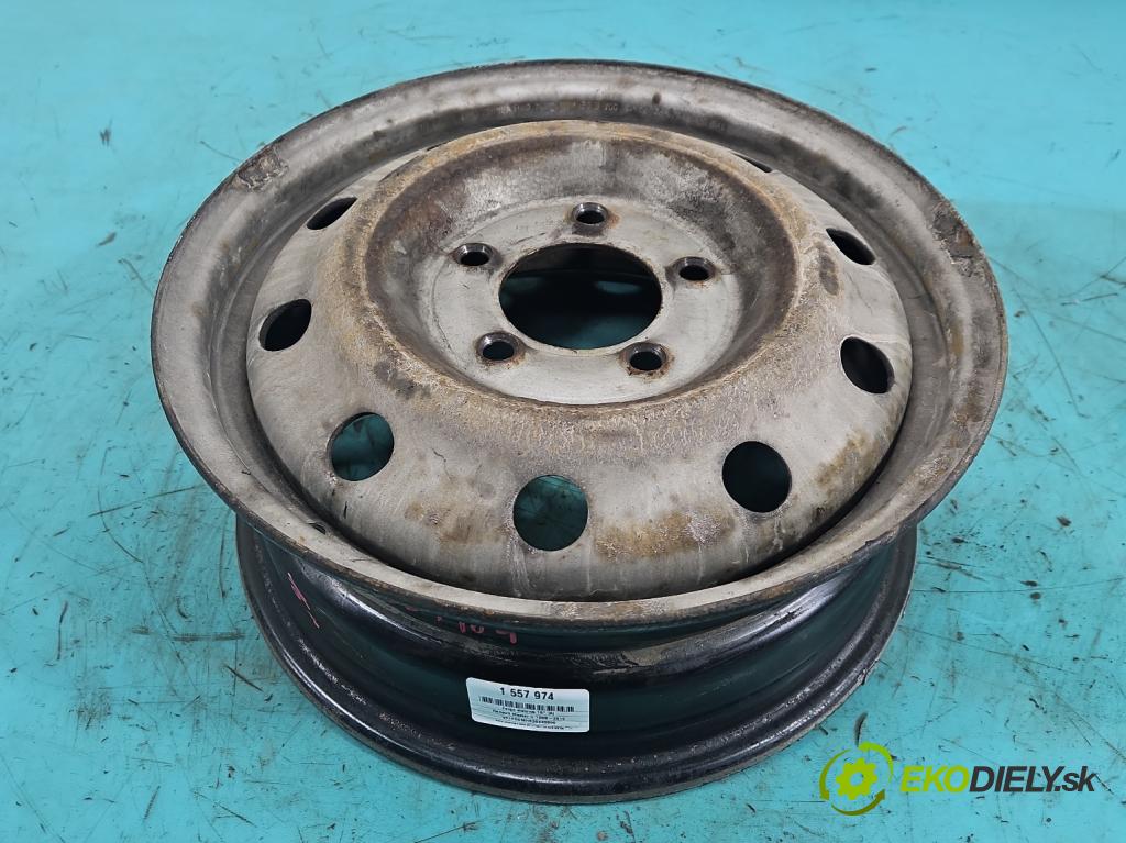 Renault Master II 1998-2010 2.5 dci 114 HP manual 84 kW 2463 cm3 5- Disk oceľový 16