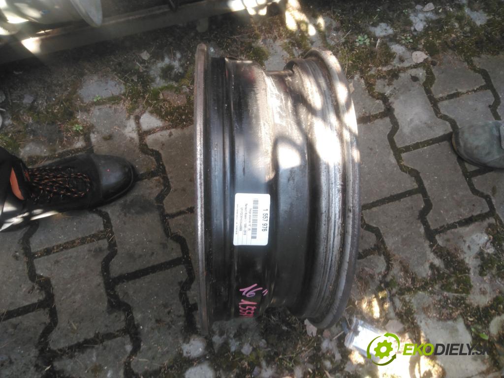 Renault Master II 1998-2010 2.5 dci 114 HP manual 84 kW 2463 cm3 5- Disk oceľový 16"
