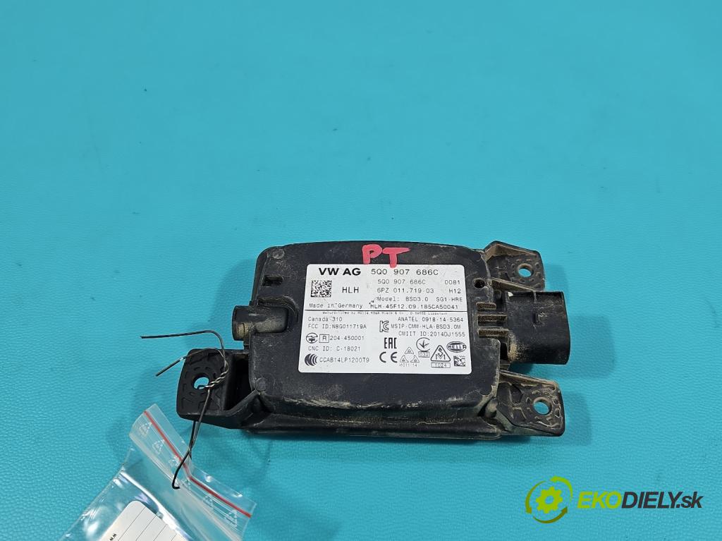 Skoda Octavia III 2013- 2.0 TSI 190 HP automatic 140 kW 1984 cm3 5- riadiaca jednotka ostatné 5Q0907686C