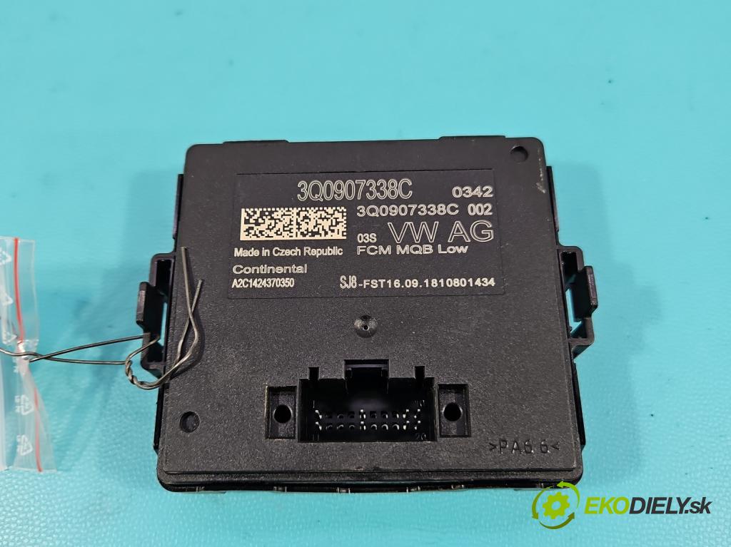 Skoda Octavia III 2013- 2.0 TSI 190 HP automatic 140 kW 1984 cm3 5- riadiaca jednotka ostatné 3Q0907338C