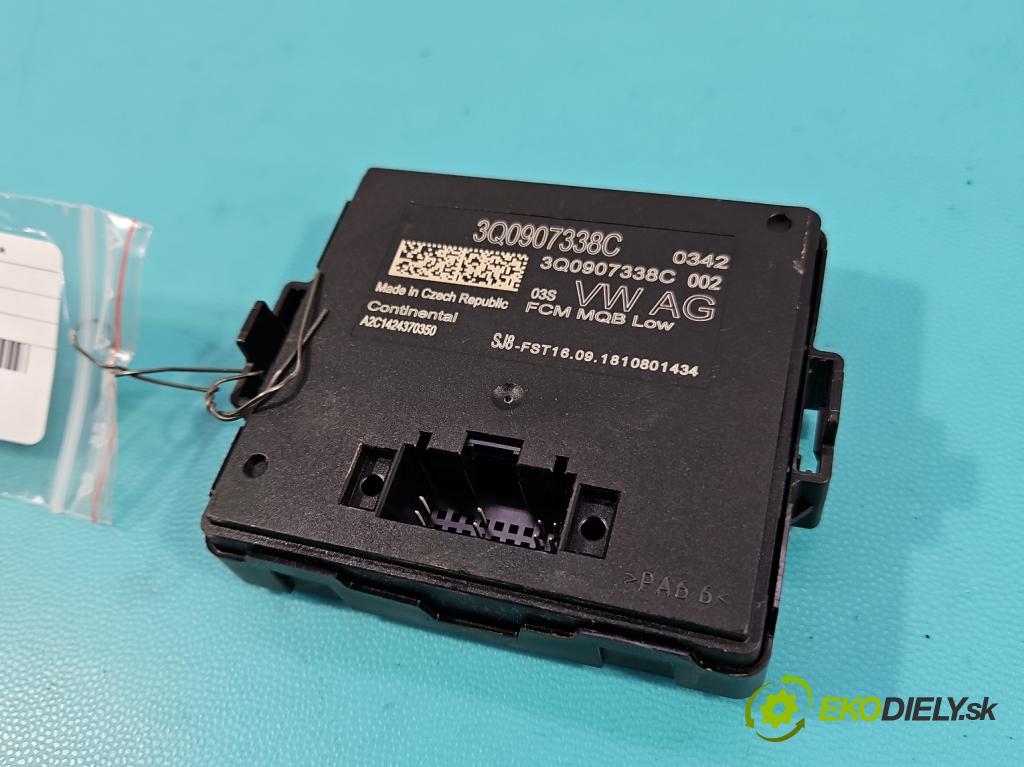 Skoda Octavia III 2013- 2.0 TSI 190 hp automatic 140 kW 1984 cm3 5- řídící jednotka 3Q0907338C