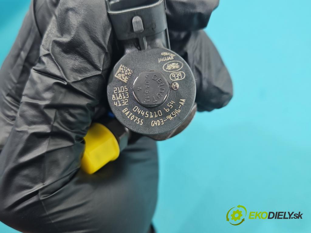 Land rover Range Rover Evoque I 2011-2018 2.0 td 150 hp automatic 110 kW 1999 cm3 5- vstřikovač 0445110654 (Vstřikovač paliva)